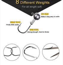 Load image into Gallery viewer, Soft Jig Hook for Fishing