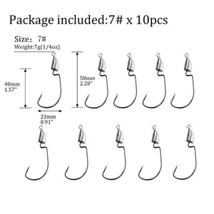 Bullet Jig Head Hook