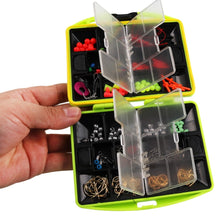 Load image into Gallery viewer, Full Loaded Water-Resistant Fishing Box with Tackle