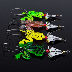 Rubber Soft Bait Fishing Lure With Hook