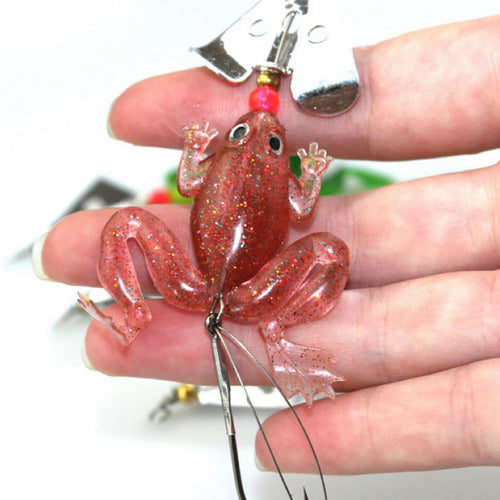 Rubber Soft Bait Fishing Lure With Hook