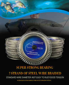 Strand Coated Braided Stainless Wire Line