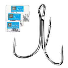 Load image into Gallery viewer, Carbon Steel Treble Fishing Hook
