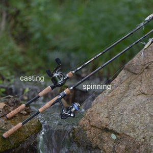 Section Ultra Light Casting Spinning Rod