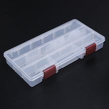 Load image into Gallery viewer, Transparent Visible Plastic Fishing Tackle Box