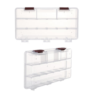 Transparent Visible Plastic Fishing Tackle Box