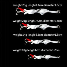 Load image into Gallery viewer, Rotating Metal Spinner Spoon Fishing Lure