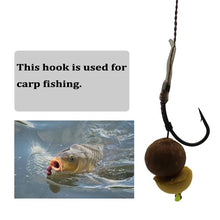 Load image into Gallery viewer, Barbed Curve Shank Gripper Carp Hook