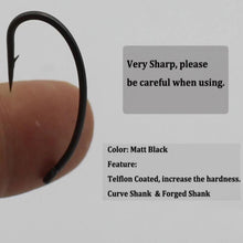 Load image into Gallery viewer, Barbed Curve Shank Gripper Carp Hook