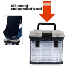 Load image into Gallery viewer, Fishing Tackle Plastic Handle Box
