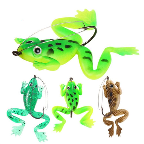 Artificial Fishing Silicone Frog Lure