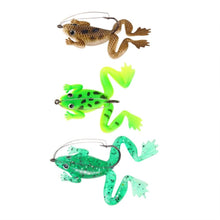 Load image into Gallery viewer, Artificial Fishing Silicone Frog Lure
