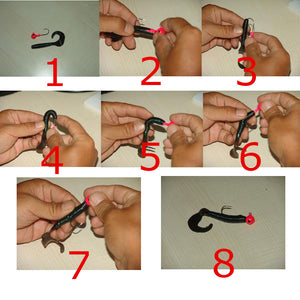 Soft Jig Hook for Fishing