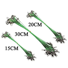 Load image into Gallery viewer, Steel Wire Leader With Swivel Line
