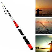 Load image into Gallery viewer, Portable Telescopic Fishing Rod