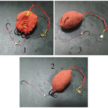 Load image into Gallery viewer, Cage Sharp Fishing Hook with Stainless Steel Spring