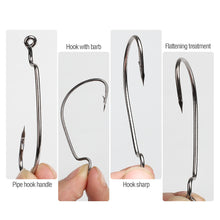 Load image into Gallery viewer, Soft Barbed Carp Fishing Hook