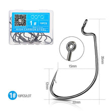 Load image into Gallery viewer, Soft Barbed Carp Fishing Hook