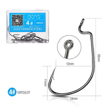 Load image into Gallery viewer, Soft Barbed Carp Fishing Hook