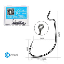 Load image into Gallery viewer, Soft Barbed Carp Fishing Hook