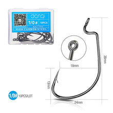 Load image into Gallery viewer, Soft Barbed Carp Fishing Hook