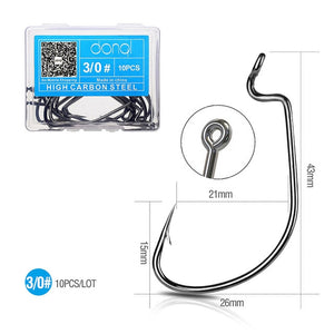 Soft Barbed Carp Fishing Hook