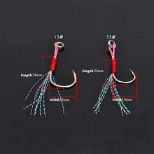 Load image into Gallery viewer, Barbed Single Jig Hook