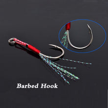 Load image into Gallery viewer, Barbed Single Jig Hook