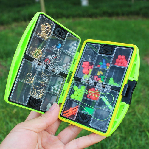 Full Loaded Water-Resistant Fishing Box with Tackle