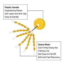 Load image into Gallery viewer, Rubber Stopper Fishing Space Beans Float