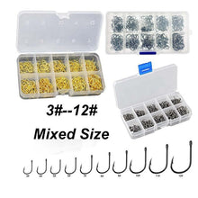 Load image into Gallery viewer, High Carbon Steel Fishing Bait Hook Set