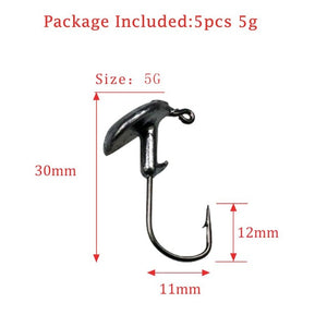 Jump Jig Head Fishing Hook
