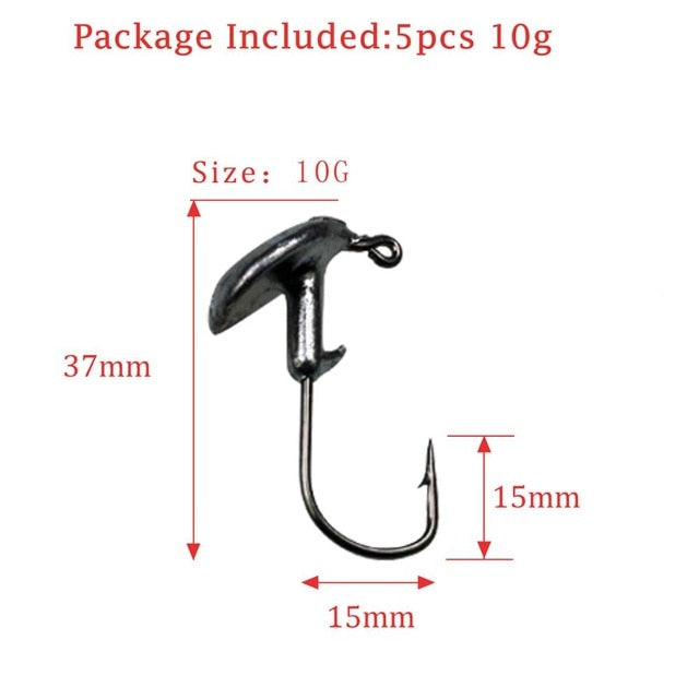 Jump Jig Head Fishing Hook