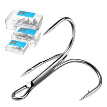 Load image into Gallery viewer, Carbon Steel Treble Fishing Hook