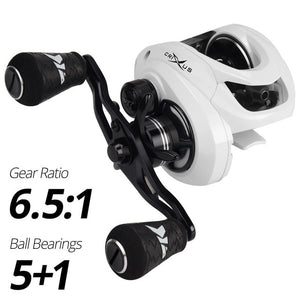 Light Dual Brake Fishing Reel