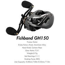 Load image into Gallery viewer, Bait Casting Bass Fishing Reel